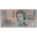 AUSTRALIA 1992 . FIVE 5 DOLLARS BANKNOTE . COLE/FRASER . FIRST LETTER PREFIX